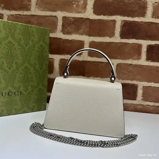 First bag ru GUCCI DIONYSUS LEATHER BAG MINI 0605